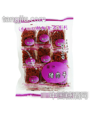 果汁猪肉干_160g