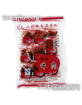香辣牛肉干_160g