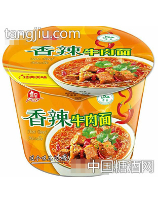 鲁宝香辣牛肉面桶装jpg