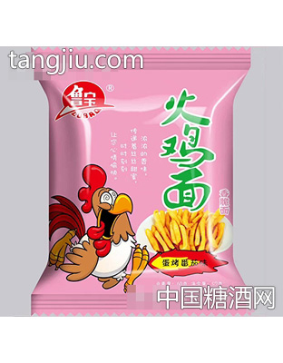 鲁宝火鸡面蛋烤番茄味60克