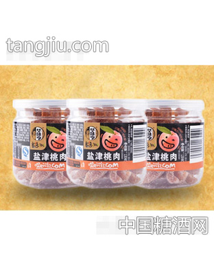 华味亨罐130g盐津桃肉