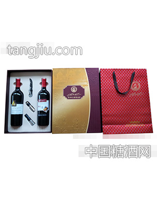 梅雅酒庄双支版礼盒（带酒具）