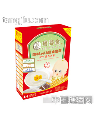 培婴宝DHA+AA淮山茯苓配方营养米粉第二阶段