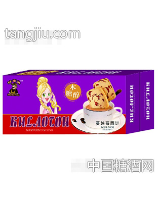 酷老头蔓越莓西饼100g