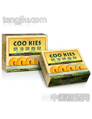 宾利源奶油味曲奇100g