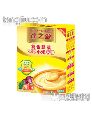 复合蔬菜小米米粉225g