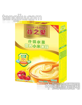 什锦水果小米米粉225g
