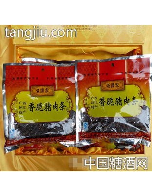 袋装香脆猪肉干