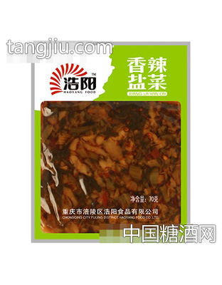 70g香辣盐菜（1x100袋箱）