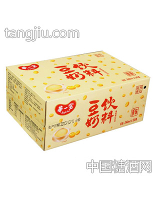 华一宝豆奶饮料(原味)240mlx20罐箱