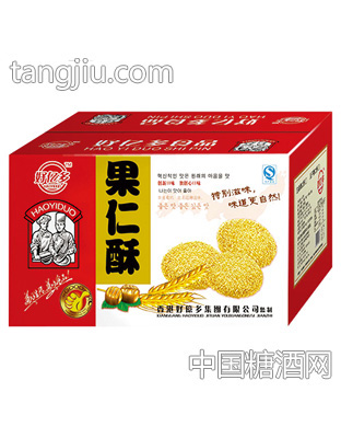 好亿多果仁酥饼干箱装