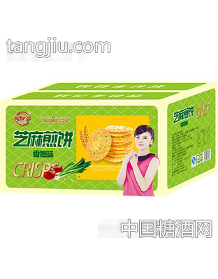 好亿多芝麻煎饼番茄味箱装