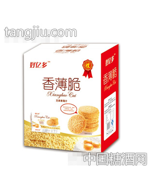 好亿多香薄脆饼干