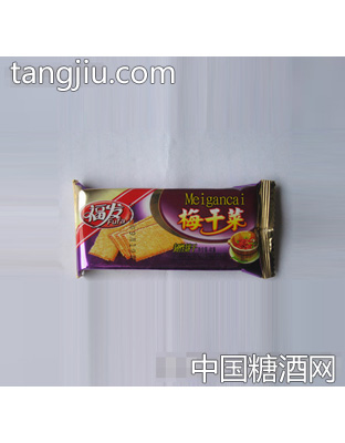 福发素食梅干菜韧性饼干