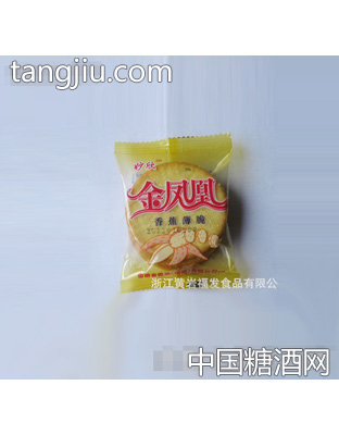 福发香蕉薄脆韧性饼干