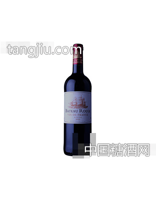 法国红船红葡萄酒