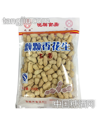 晓麒颗颗香花生208g