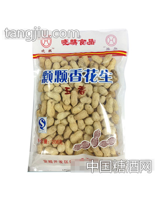 晓麒颗颗香花生208g