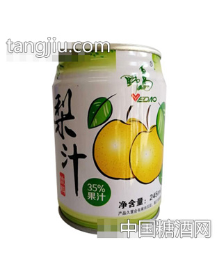 野岛梨汁245ml