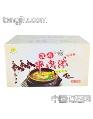 淮南牛肉汤红油味95g×14桶