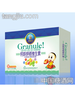 钙铁锌硒维生素补充类颗粒