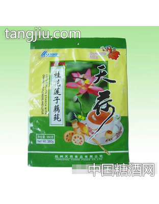 天荷桂花莲子藕莼380克