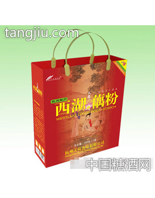 天荷西湖藕粉礼盒
