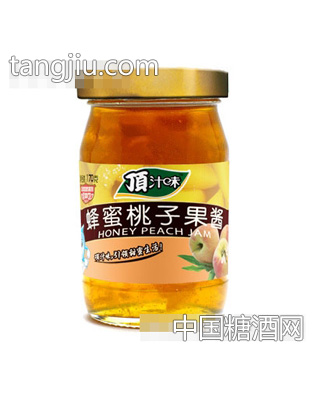 顶汁味蜂蜜桃子果酱170g