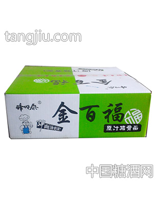 金百福原汁猪骨面箱装