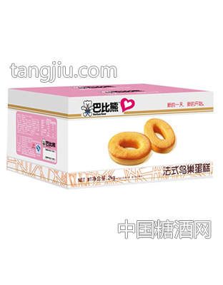 巴比熊法式鸟巢蛋糕2kg