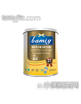 巴米哥有机较大配方奶粉