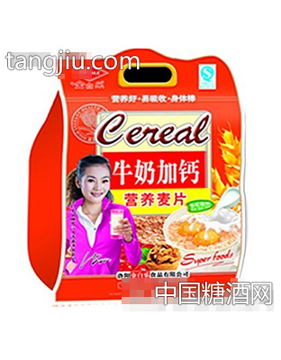 牛奶营养麦片