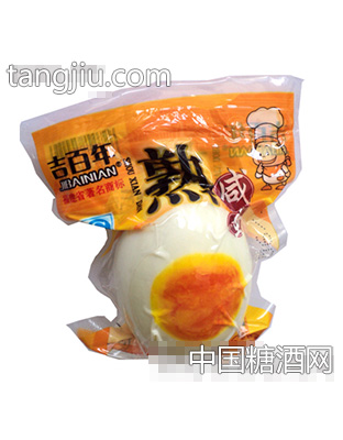 吉百年熟咸蛋62克