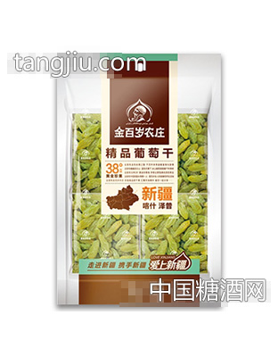 金百岁农庄葡萄干220g