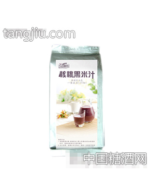 袋装核桃黑米汁