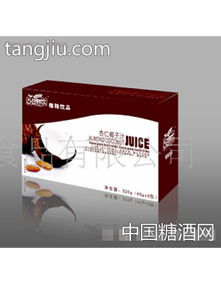箱装杏仁椰子汁