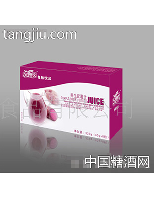 箱装养生紫薯汁