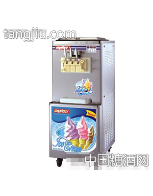 三头彩色冰淇淋机