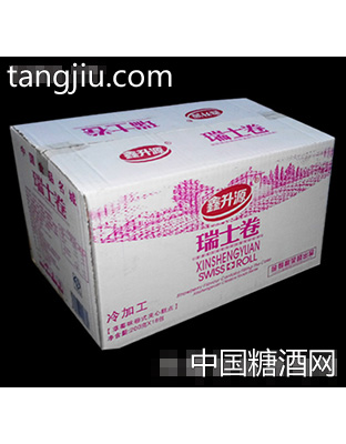 鑫升源瑞士卷草莓味普箱