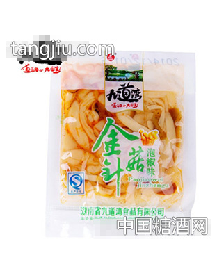 九道湾红油香辣金针菇500g
