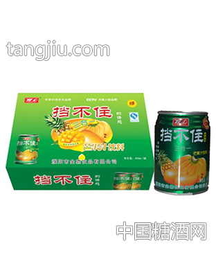 挡不住芒果汁饮料