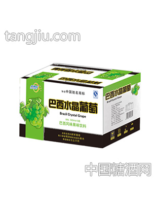 巴西水晶葡萄果味饮料箱
