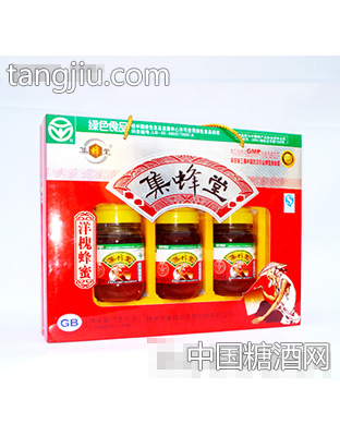 集蜂堂洋槐蜂蜜礼品装500gx3瓶