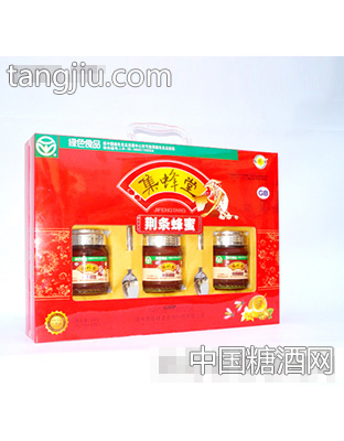 集蜂堂荆条蜂蜜礼品装300gx3瓶