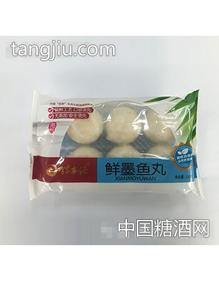 锦丰源鲜墨鱼丸120克装