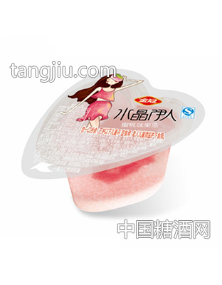 35g水晶伊人果冻蜜桃味