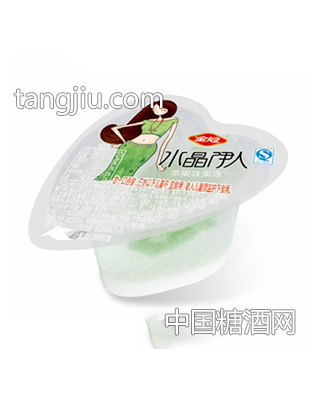 35g水晶伊人果冻苹果味