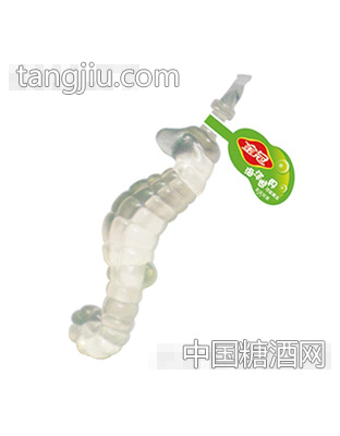 50g动物世界可吸果冻雪梨玉米味