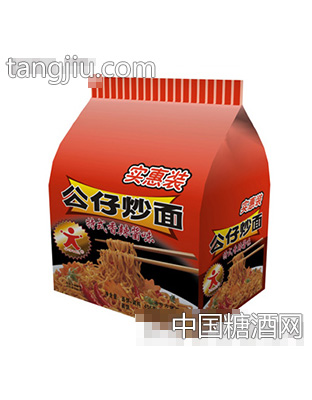 四联包特式香辣炒面