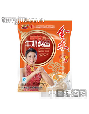 吉品牛奶鸡蛋营养麦片